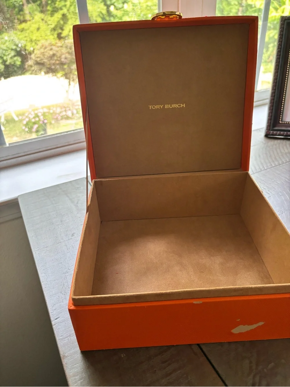 Tory Burch vibrant orange